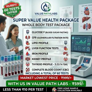 Super Value Health Package (60 Tests) – Whole Body Health Checkup